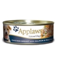 Applaws konzerva Dog kuře, losos a zelenina 156g